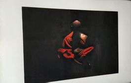 Öl Gemälde auf Canvas Yoga Meditation