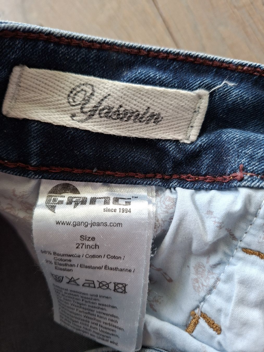 Gang Jeans: Jeans Gang "Yasmin" Grösse 27 – Usato da Rain venduto da pri_k9km 2