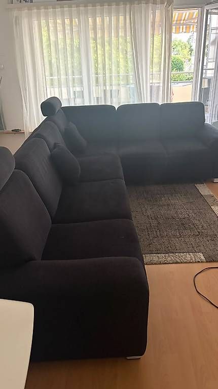Sofas: Dunkelgrau Bettsofa – Neu und originalverpackt aus Hausen AG von Mk1307