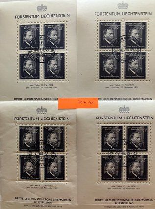 Tutti i francobolli: Riesengrosse Sammlung Liechtensteiner Briefmarken – Usato da Pfäffikon ZH venduto da buegi1954 1