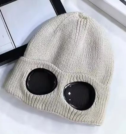 Winter Strickmütze mit Brille, unisex, warm, neuwertig!