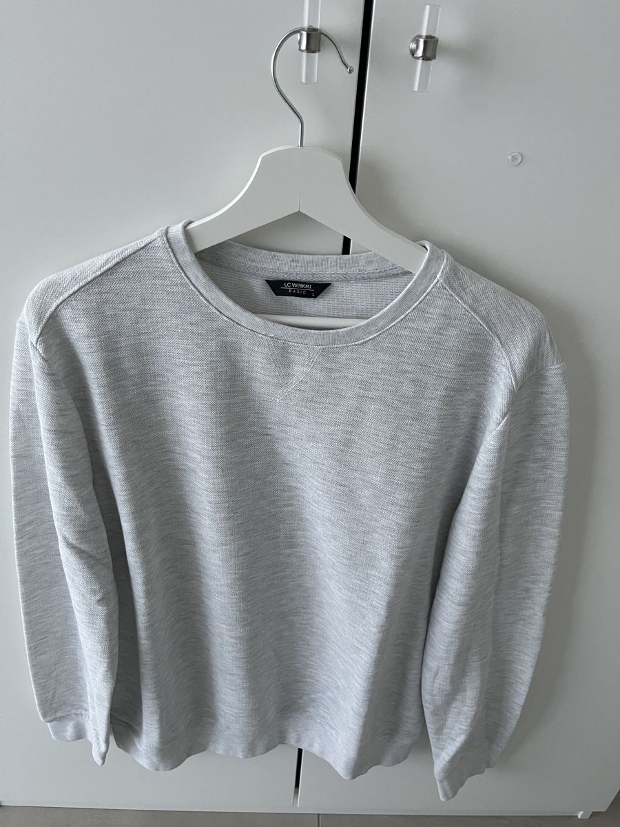 Maglioni & Felpe: Grauer Herrenpullover Gr. L, NEU – Nuovo (secondo la descrizione) da Wohlen AG venduto da abaci