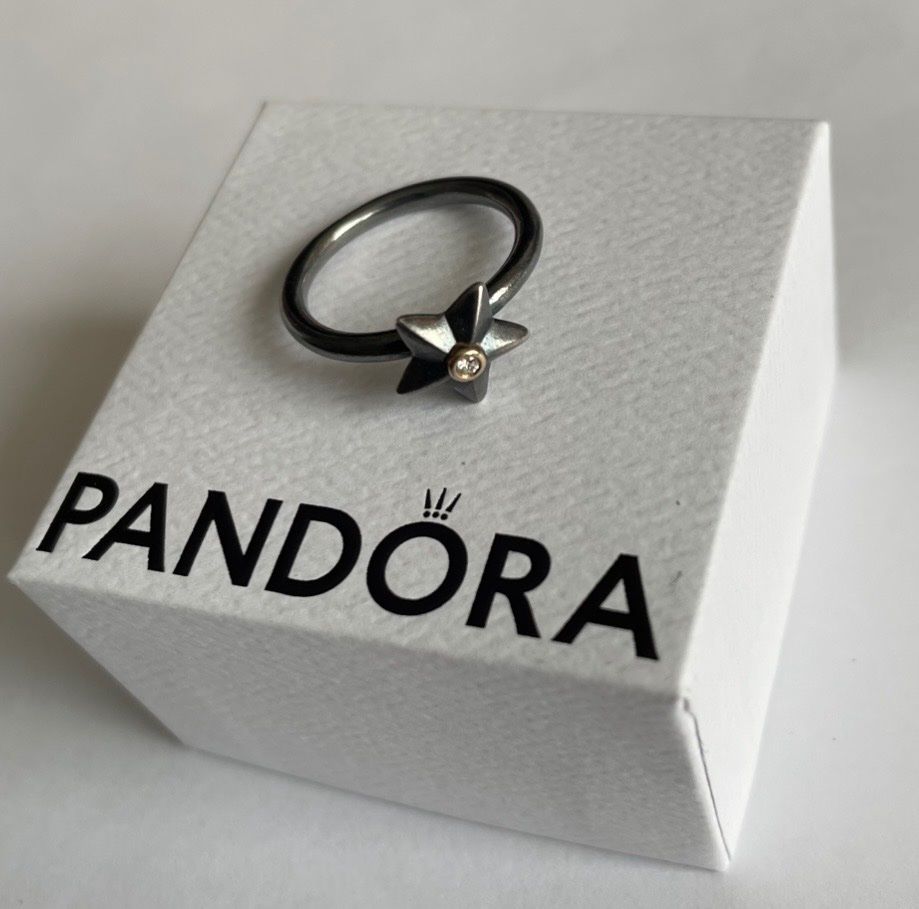 Pandora Anelli: Original Pandora Ring Bicolor 14k Gold Diamant – Nuovo e nell'imballaggio originale da Rüfenacht BE venduto da Milena_1 3