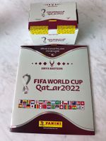 Panini 2022 Fifa WM Qatar Oryx Set mit 1 Box und 1 Album OVP