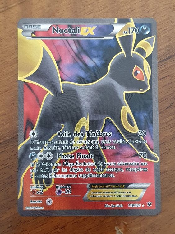 55/124 - Noctali Ex - XY Impact des Destins