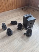 Logitech Lautsprecher System 5.1 schwarz gebraucht