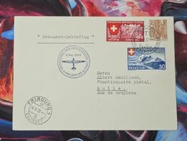 CL31 Enveloppe + Timbre Suisse 1939
