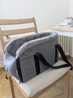 Siège auto pour petit chien ou chat – Gris