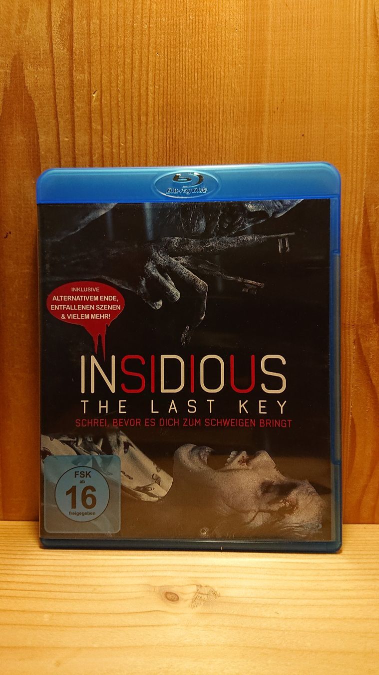 Tous les DVDs: INSIDIOUS THE LAST KEY Blu-Ray – D'occasion à Wilderswil par Exebub