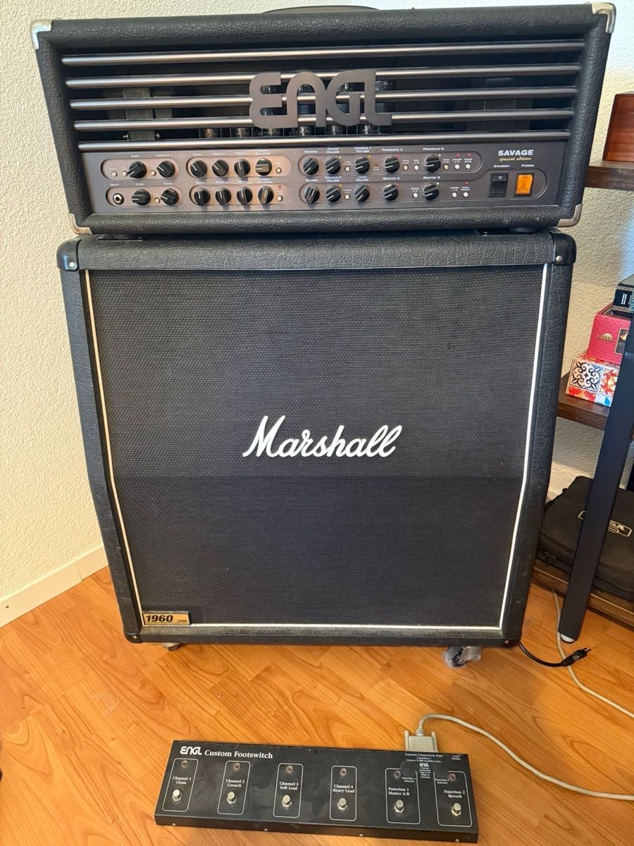 Engl Amplificatori: ENGL Savage Special Edition + Marshall 1960 – Usato da Neuheim venduto da ann_lp22