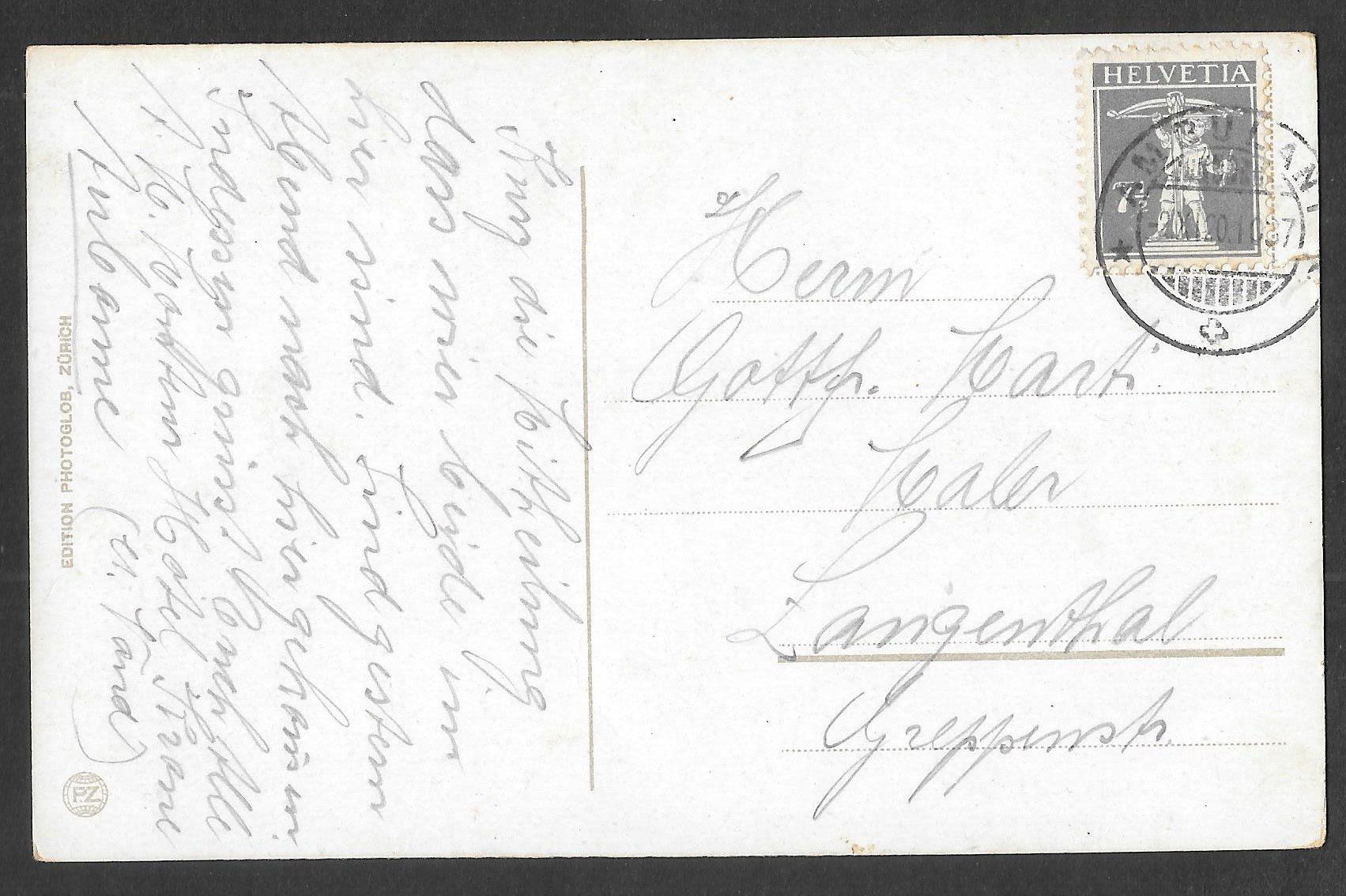 Cartoline postali: Furkastrasse mit Rhonegletscher Postkutsche – Usato da Olten venduto da clotaldi 1