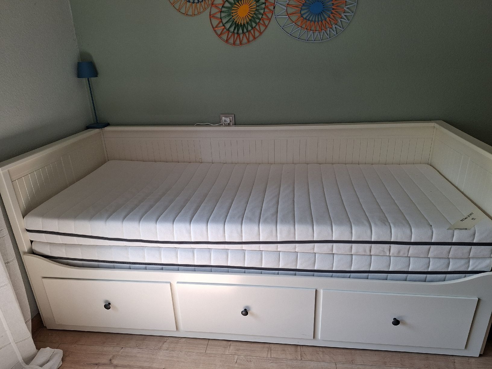 Ikea Lits: Hemnes Bett ausziehbar – D'occasion à Basel par papa03 1