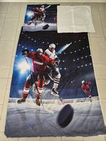 Eishockey Bettwäsche-Set 150x200 cm (3-teilig)NEU