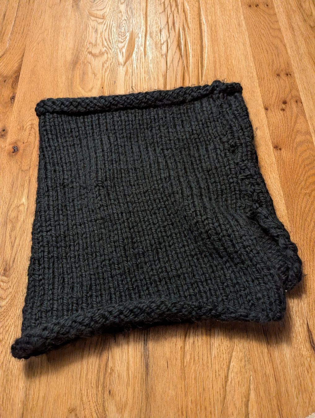 Foulards & écharpes: Warmer, handgestrickter Loop Schal aus Wolle – D'occasion à Basel par labaffe01 3