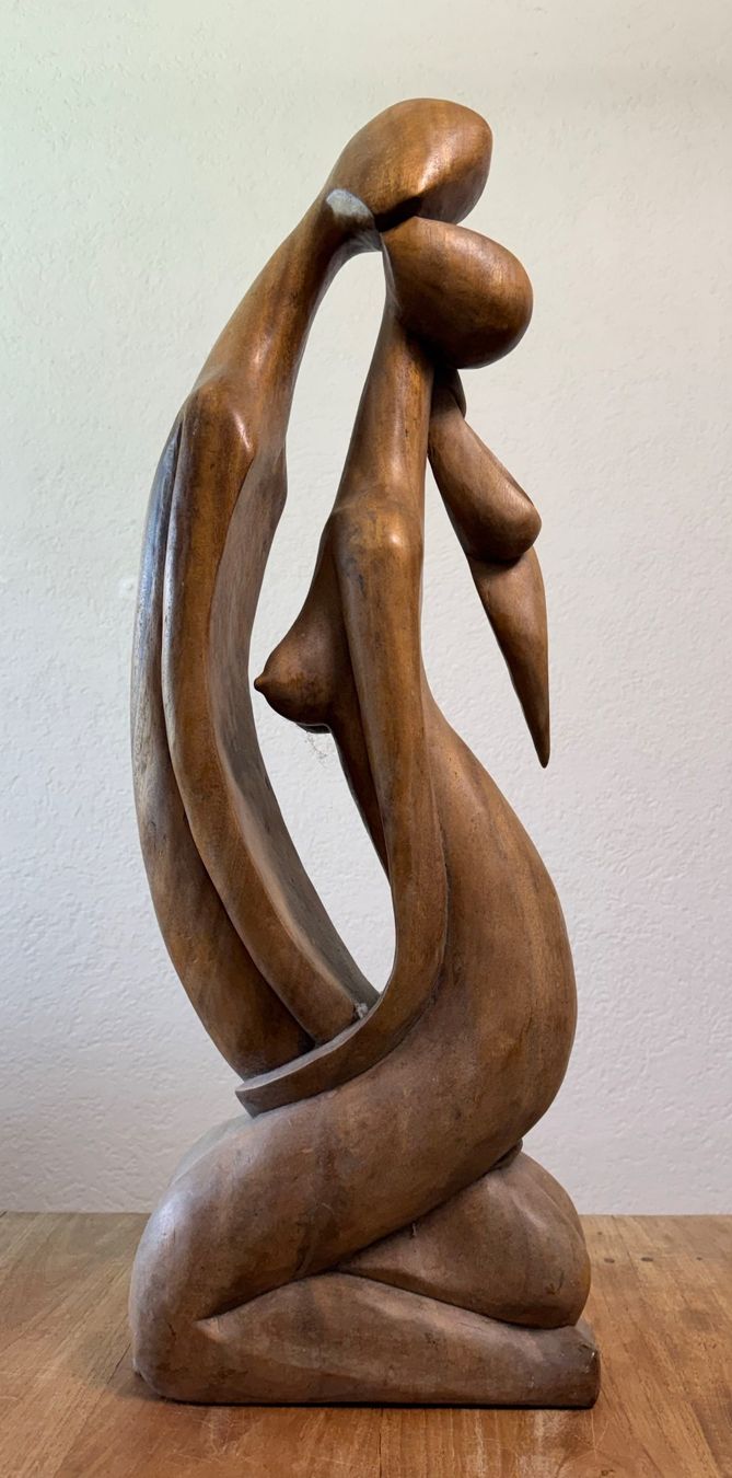 Sculture & Statue: Holzskulptur Liebespaar – Usato da Weesen venduto da nice-to-have-23