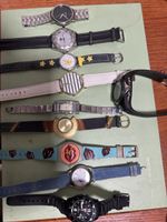 Lot de 10 montres diverses, marques et styles variés
