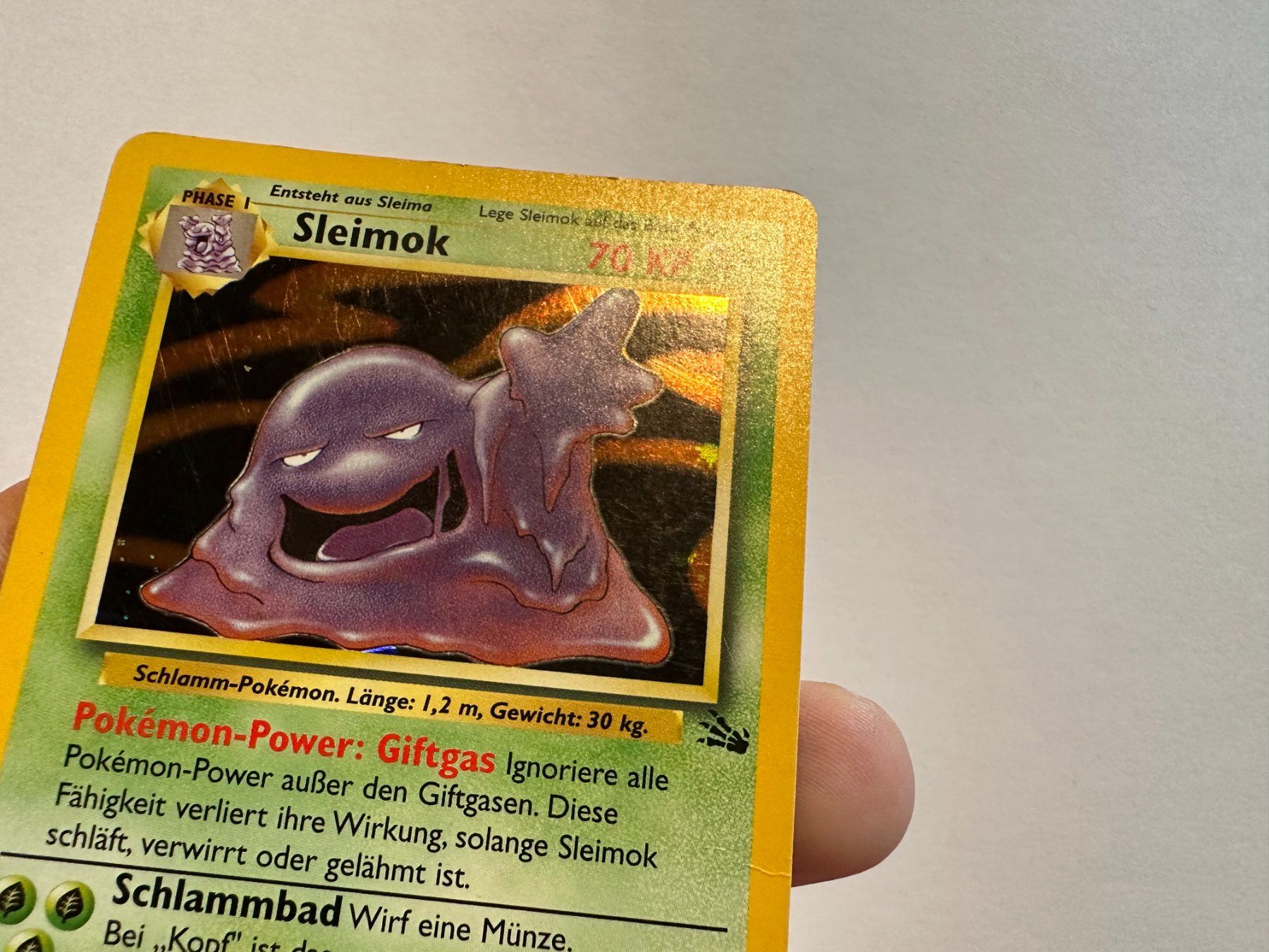 Pokémon Carte collezionabili: Sleimok holo Fossil DE – Usato da Hagendorn venduto da Pokecollectorch 3