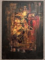 10  Acrylbilder der Künstler war 1973 in Paris
