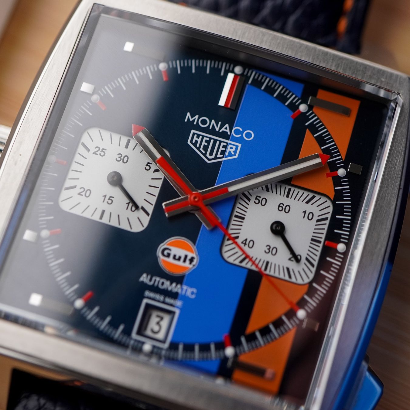 Tag Heuer Orologi: TAG Heuer Monaco / CAW211R.FC6401 / 2020 / Box – Usato da Luzern venduto da PrimeSwissTime 1