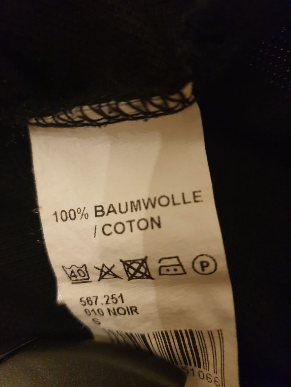 Maddison Magliette Polo: Polo Maddison, M, noir, coton, manche courte – Usato da Neuchâtel venduto da Verenas12 2