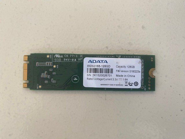 Dischi rigidi: ADATA SSD 128GB M.2 IM2S3168-128GD – Usato da Wängi venduto da Bmo
