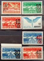 SVISLANDO 1935/1938: Série de timbres aériens surchargés **