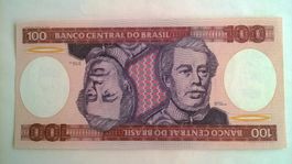 Billet banque Brésil 100 Cruzeiros 1984 UNC