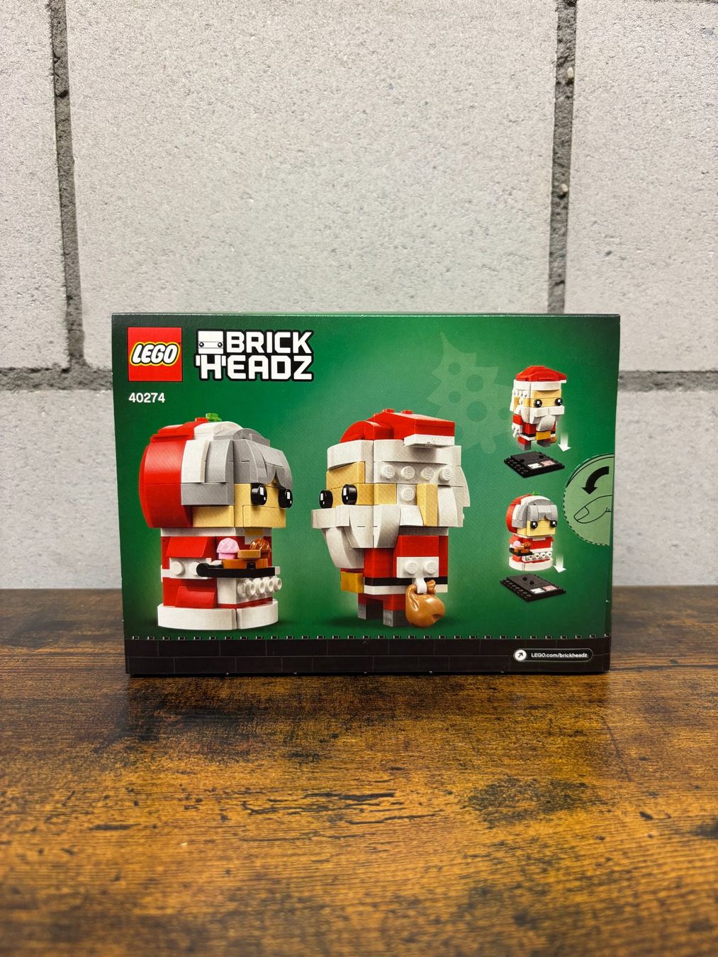 Lego Kit di costruzioni: LEGO BRICK HEADZ 40274 MR. & MRS. CLAUS – Nuovo e nell'imballaggio originale da Klingnau venduto da Darenn1 1