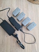 DJI Mavic Air 2.   4 Stk Akkus Ladegerät Netzteil 