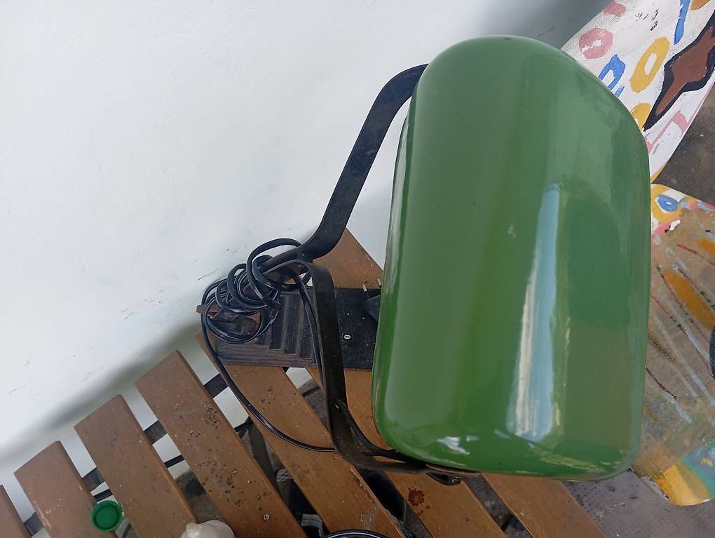 Lampade: 20 er Jahr Bürolampe – Usato da Basel venduto da Petergunn 3