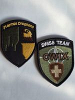 Duo Badge Armée neu Klett Abzeichen
