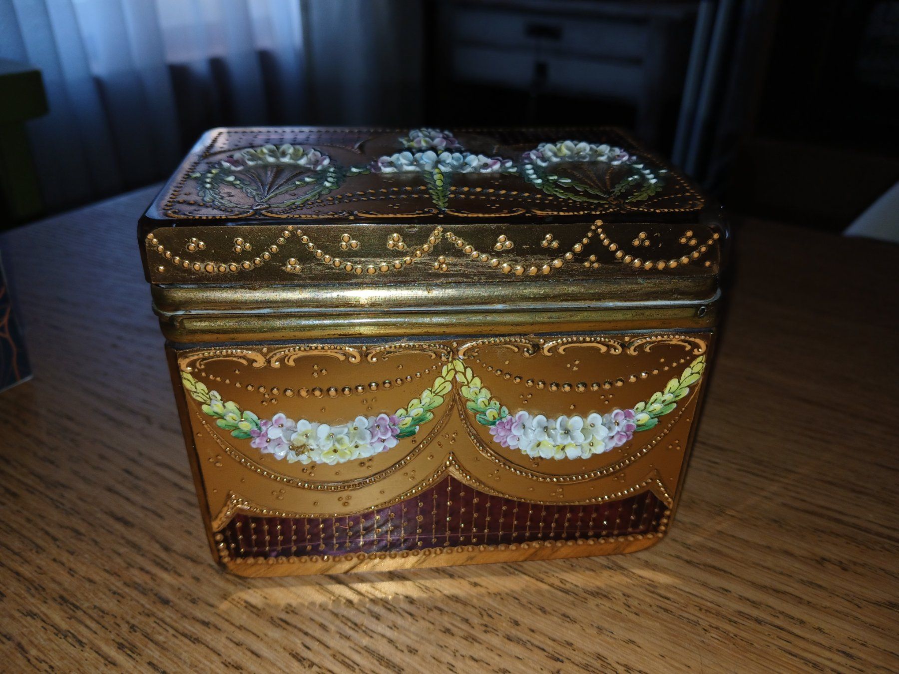 Coffrets à bijoux: Glasdose Schatulle – D'occasion à Aarburg par Emelie 5