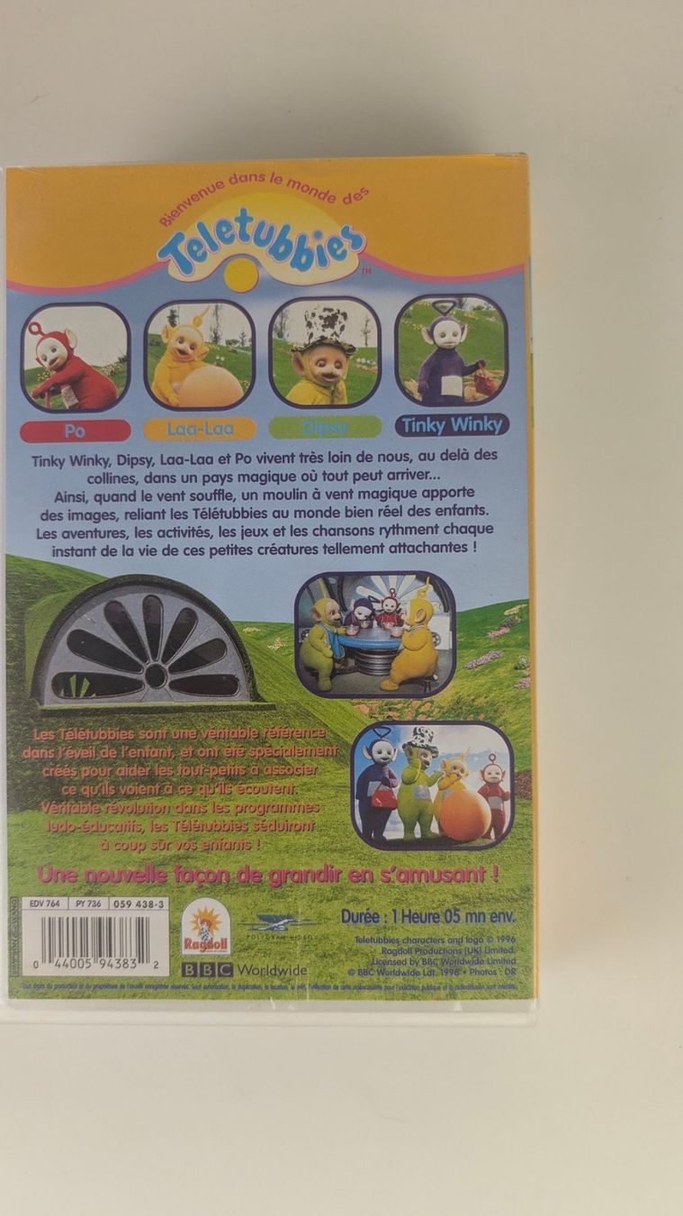 Tutti i VHS: Teletubbies  VHS cassette (FR) – Usato da Zürich venduto da axolottchen 1