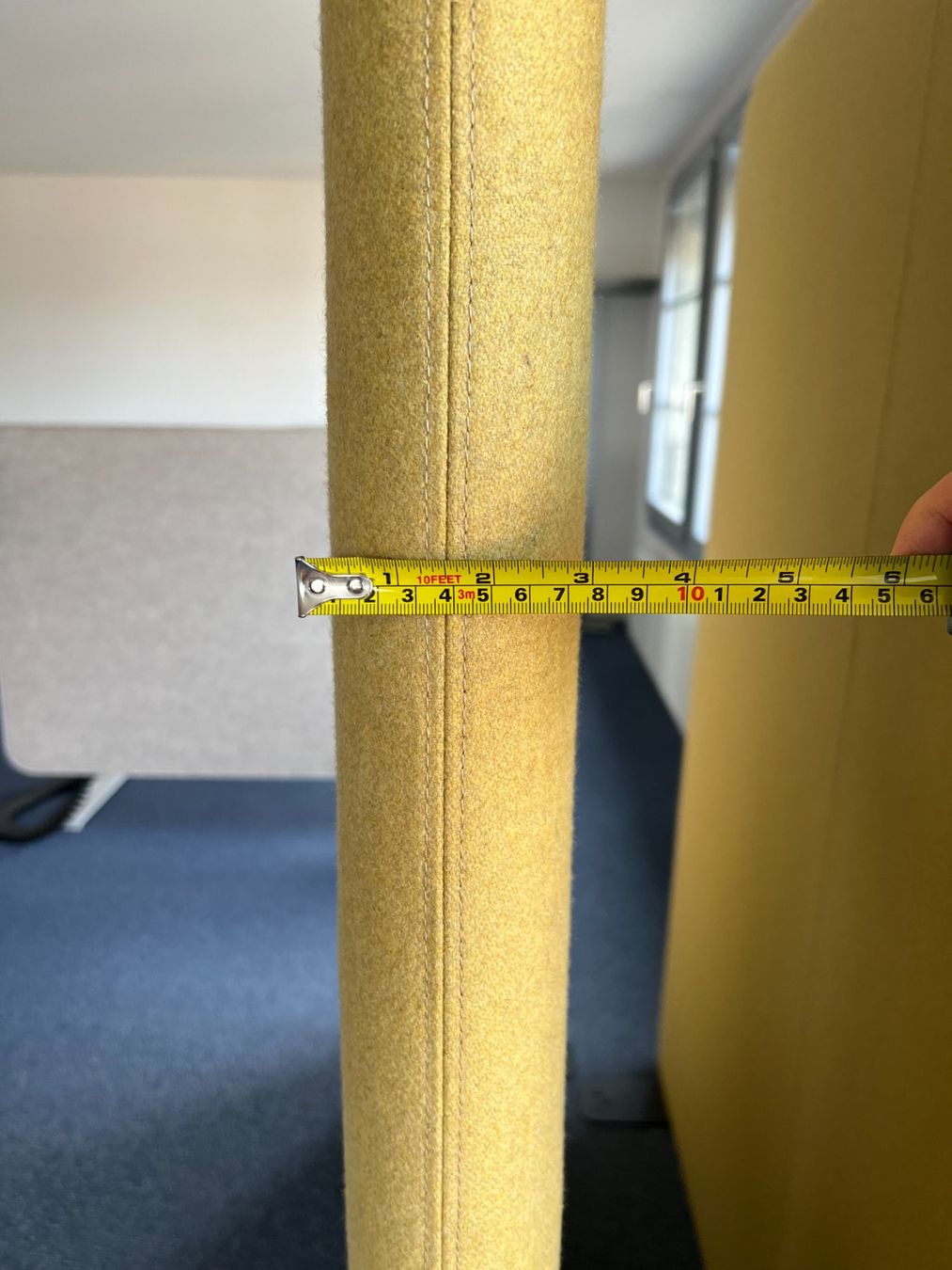 Sgabelli: 2x Akustik Raumteiler und 3x Schallabsorbierender Hocker – Usato da Thun venduto da chiekko01 4