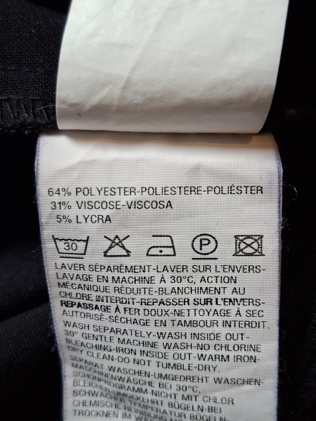 Kookai Gonne: Kookai Minirock, Gr. 36, Schwarz – Usato da Klingnau venduto da vollmond36 6