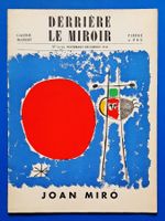 JOAN MIRÓ  Derrière le miroir Nr. 14-15 1948 2e Edition