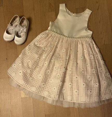 Mädchen Kleid Mit Schuhe