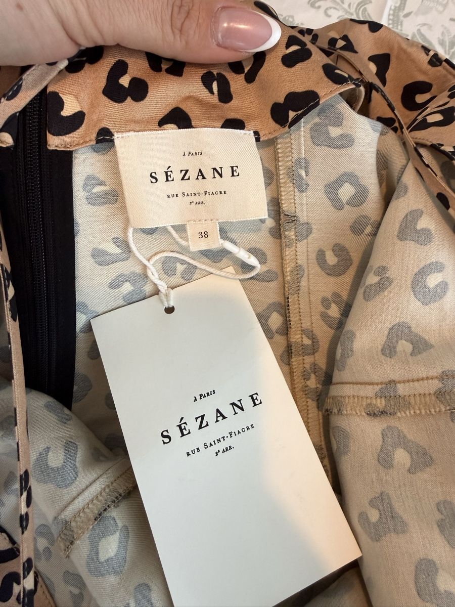Sezane Kleider: Robe Sézane en viscose, taille 38 – Neu und originalverpackt aus Martigny von Luxivore83 3