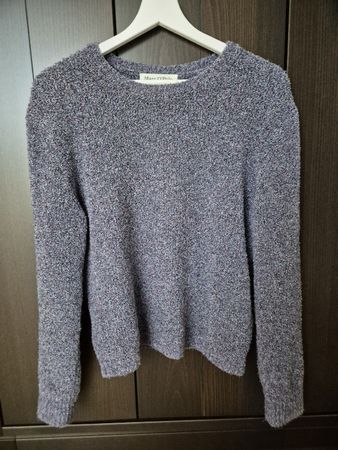 MARC O'POLO Strickpullover mit Schurwolle – Gr. M – Meliert