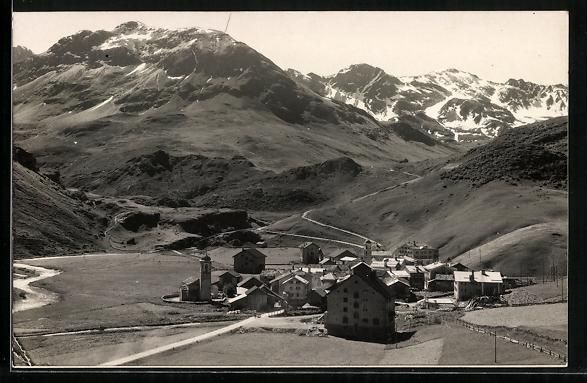 Cartoline postali: Bivio a. d. Julierroute, Panorama, Septi – Usato da Berlin venduto da bartko-reher