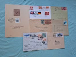 Diverse Ganzsachen/Briefe