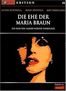 Tutti i DVDs: DIE EHE DER MARIA BRAUN             NEU + ORIG-VERPACKT – Nuovo e nell'imballaggio originale da Romanshorn venduto da luethima