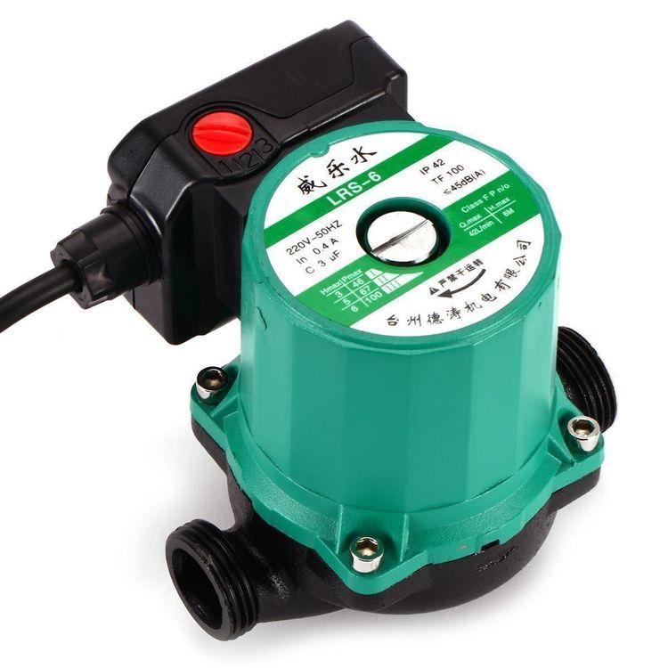 LALABU Umwälzpumpe 125W - Leise Zirkulationspumpe Für Heizung & Warmwasser