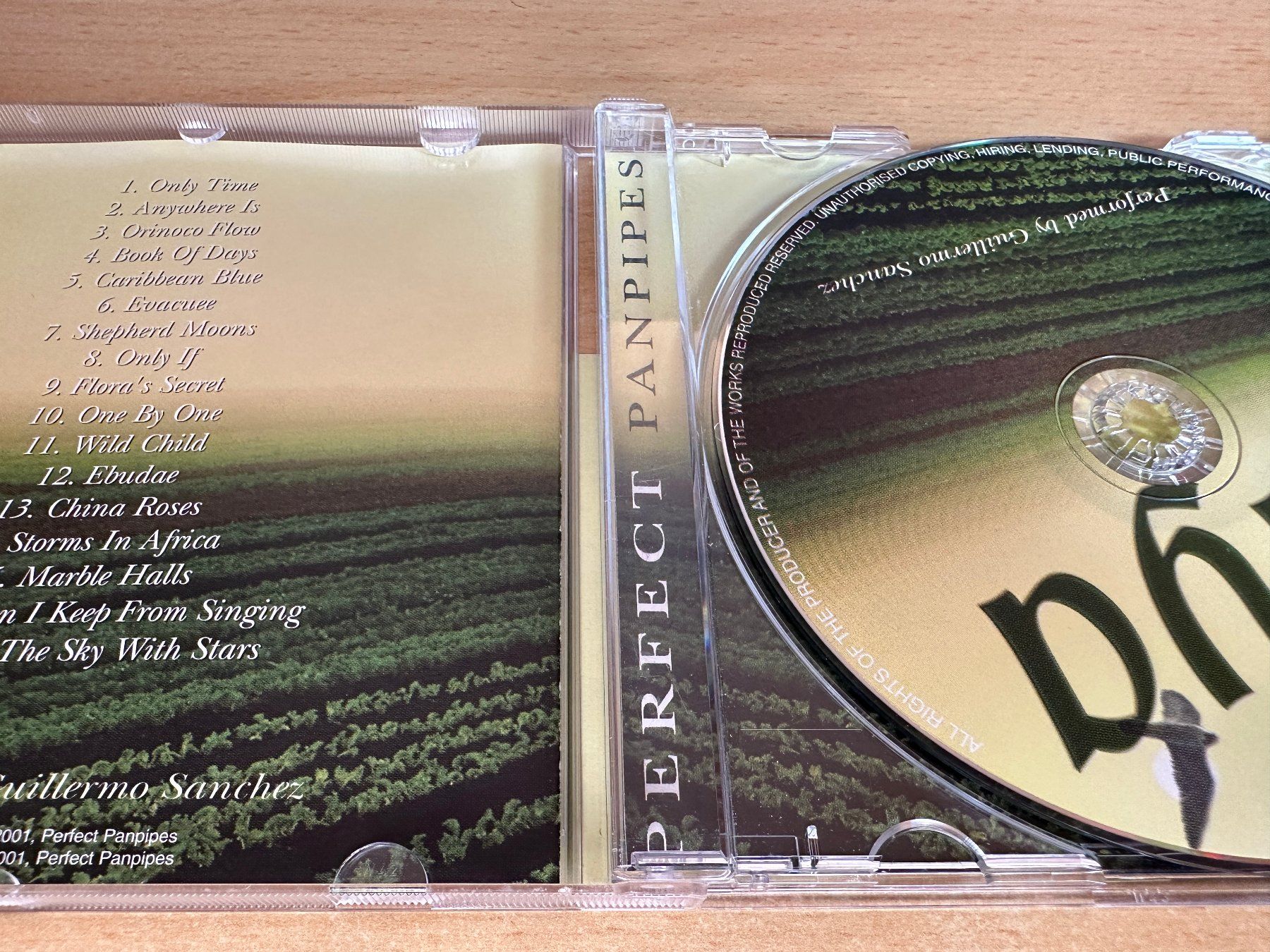 CD: Guillermo Sanchez – Enya – Usato da Rikon im Tösstal venduto da Alpenmutz 2