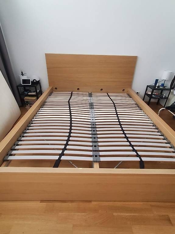 Reti a doghe: Malm bedframe + Lonset sommier – Usato da Genève venduto da jp1_s8mz 1