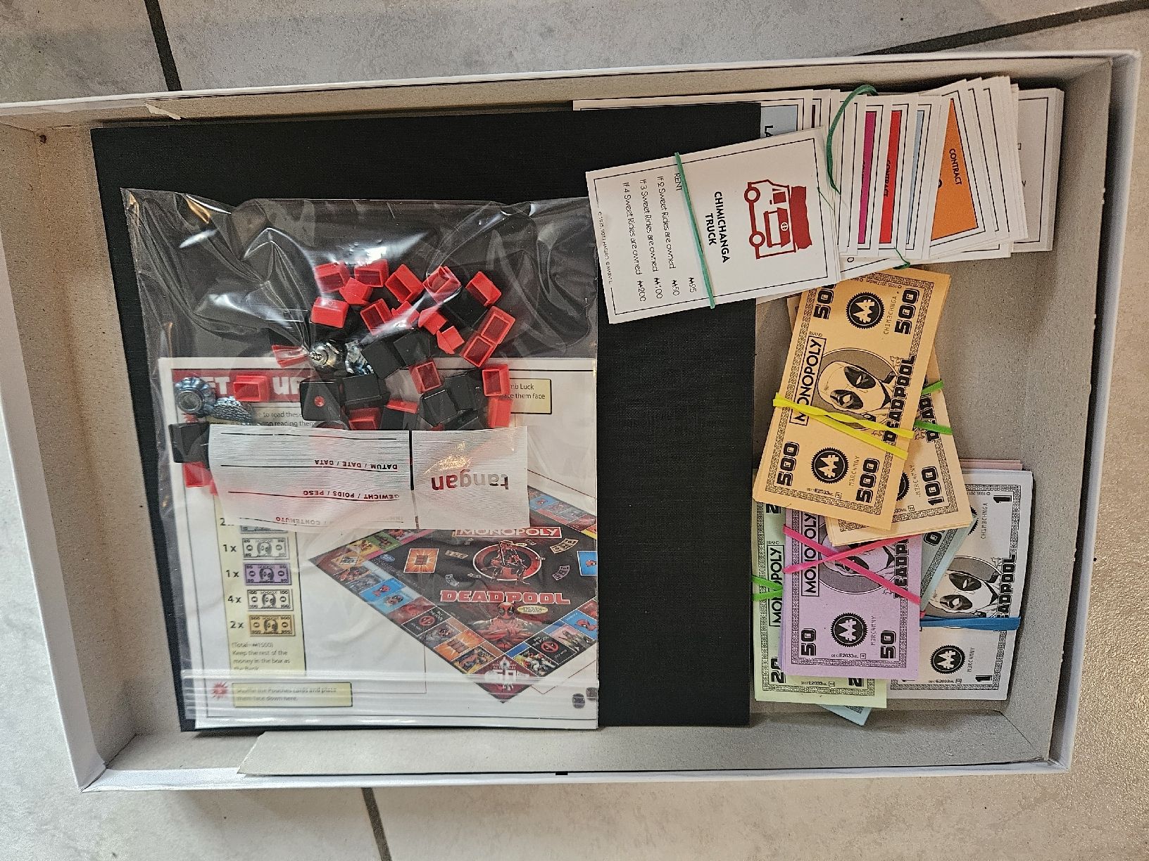 Hasbro Giochi: Monopoly Brettspiel Deadpool – Nuovo (secondo la descrizione) da Aristau venduto da Fr3aKy 1