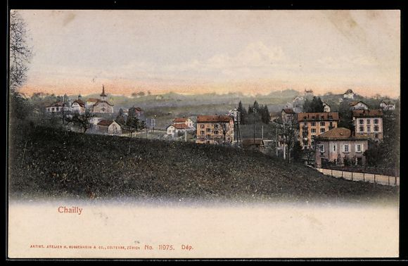 Cartes postales: AK Chailly, Vue generale – D'occasion à Berlin par bartko-reher