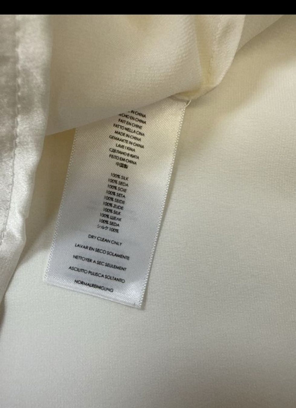 Michael Kors Top: Michael Kors Silk Top Ruffle Cream Size L – Nuovo (secondo la descrizione) da Ebikon venduto da Haselnuss23 4