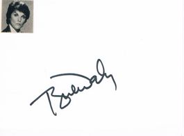 Tyne Daly 1946- Autogramm signiert Karte 10x15cm