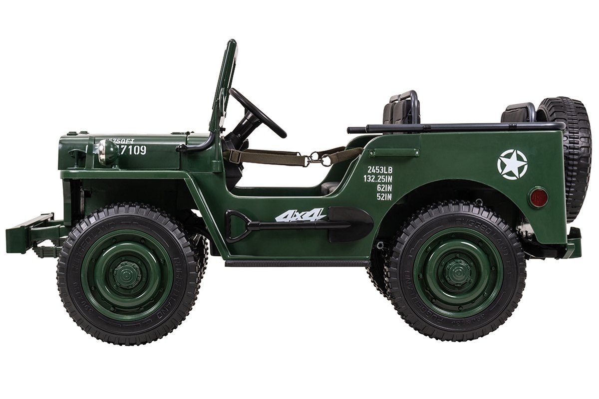 Fahrzeuge für Kinder: Jeep Willys Kinder-Elektroauto, 3 Sitze und 3 Gurte – Neu und originalverpackt aus Cham von G-Money_swiss 1